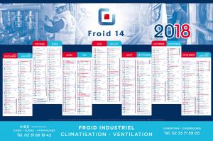 Calendrier panoramique Froid 14