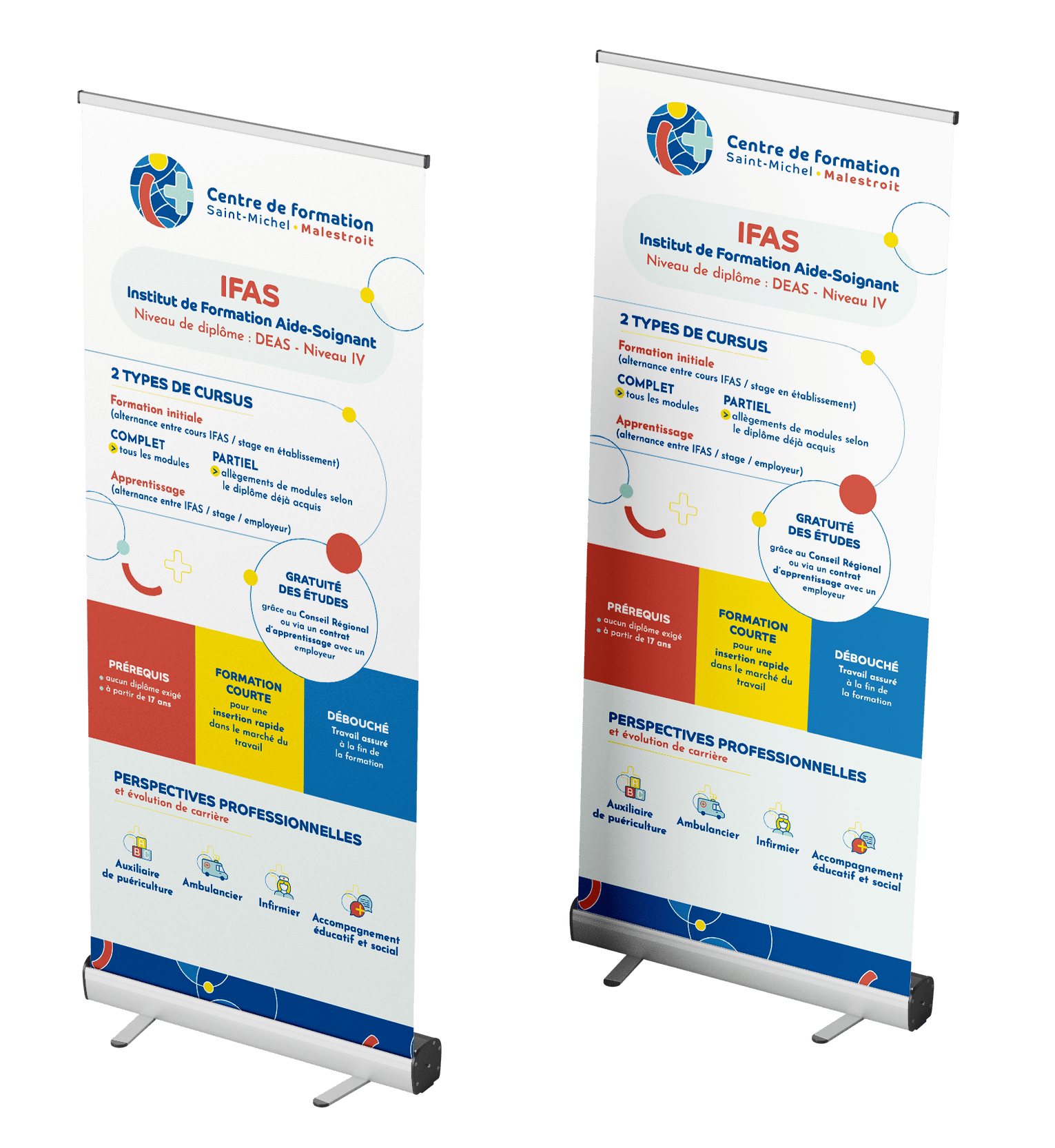 Centre de formation Saint-Michel 15 Rollup CFSM 3