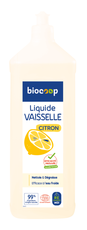 Biocoop 12 LIQUIDE VAISSELLE CITRON V05